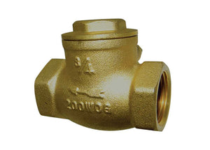 1" Red White Valve 246AB - Lead Free, Brass, Swing Check Valve