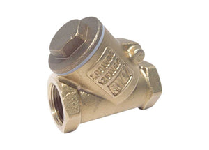 1/2" Red White Valve 236AB - Lead Free, Brass, Swing Check Valve