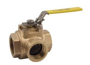 2" Apollo 77-648-27 - 3-Way, Full-Port, Diversion, Ball Valve
