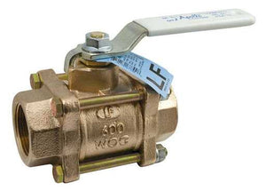 2" Apollo 82LF-108-01 - Lead Free, 3-Piece, Full Port, NPT, Bronze Ball Valve