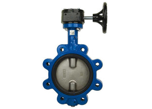 2" Bonomi GN501S - Butterfly Valve, Lug Style, Ductile Iron, Gear Operated