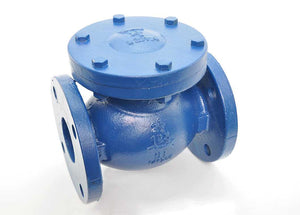 4" Red White Valve 435 - Iron, Swing Check Valve