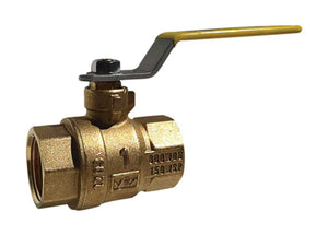 4" Red White Valve 5544AB - Lead Free, Brass, Ball Valve