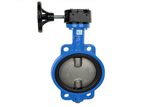 5" Bonomi GN500S- Butterfly Valve, Wafer Style, Epoxy Coated Cast Iron Body, CF8M SS Disc, EPDM Seat,