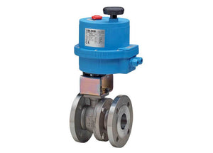 6" Bonomi 8E079-00 - 2-Way, Stainless Steel, Full Port, Flanged, Ball Valve with Valbia Electric Actuator