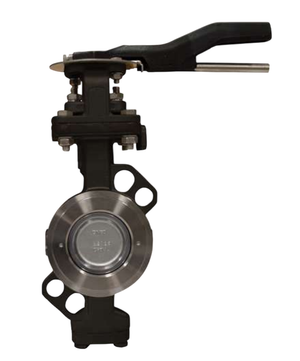 8" Bonomi 8300 - Carbon Steel, ANSI 300 Class, Manually Operated, High Performance Wafer Style Butterfly Valve
