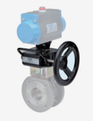 Bonomi MOA30 Declutchable Manual Override -Top Pad: 17-F07/F10, Bottom Pad: 27-F07-F10, Output Torque: 6,195 in/lbs.