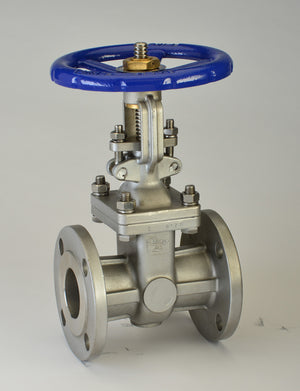 Chicago Valve Series 216, 4" 316 Stainless Steel Gate Valve, 300# Flanged, API 603 OS&Y