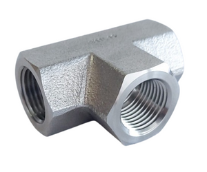 Comfit Female Tee, FNPT, 316 Stainless Steel