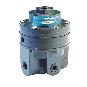 ControlAir Type 600 Series Ratio Relay Volume Booster, 429-842-218, 600-BB, Ratio 1:2, 1/4" NPT