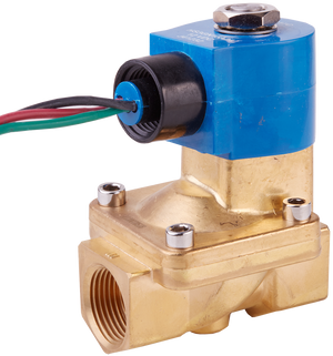 GC Valves NS712GF02C9DG1- 1/2", NPT, Lead-Free Brass Body, Normally Open, 2 Way, EPDM Seal, 1/2" Orifice, 120 VAC, NEMA 4x, Solenoid Valve