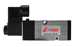 Jomar Valve ASV Series, 4 Way Solenoid Valve, Namur Exp. Proof, 120VAC