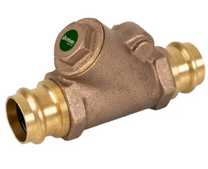Jomar Valve P-511G Series, Y-pattern Swing Check Valve, Lead-Free Bronze, Pressfit, Class 150, 300 WOG