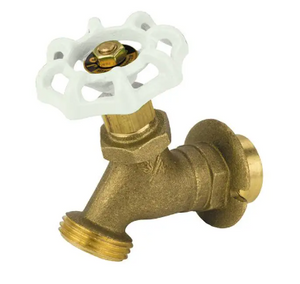 Jomar Valve S-641G Series, Sillcock, Dezincification Resistant Lead-Free Brass, Solder x 3/4" Hose Connection, 125 WOG