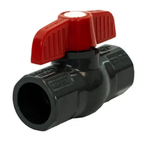 4" Jomar Valve S-701, PVC Body, Schedule 80, Solvent Connection, 150 WOG Ball Valve