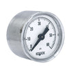 NOSHOK 100 Series Acrylonitrile Butadiene Styrene (ABS) & Steel Case Dry Pressure Gauges, 15-110-60-psi-SSC, 1-1/2