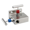 NOSHOK 2000/2100 Series Static Pressure Block & Bleed 2 Manifold Valves With Hard & Soft Seat, 2000-FFS-P2-T6, Hard Seat, 1/2