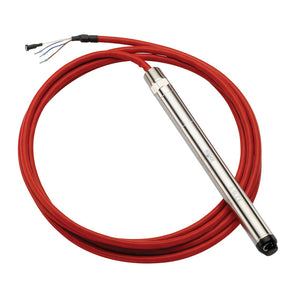 NOSHOK 611 Series Small Diameter Submersible Level Transmitters, 611-25-1-43-N-150-CBC, 0 to 25 psig, ±1% of Span Accuracy, 4 to 20 mA Output + HART® with Cable Clamp, Nose Cone & 150 ft Polyurethane (PUR) Cable