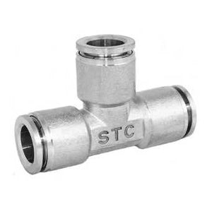 STC TUS 1/8" W Tee Union- Stainless Steel (Gripper Style) Fittings