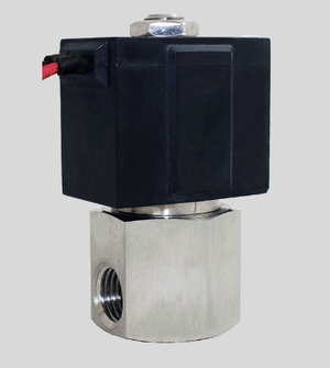 STC 2S025-H- 1/8" NPT Solenoid Valve, Stainless Steel Body, 2-Way, Normally Closed