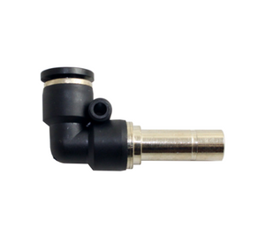 STC ER 3/8"-1/4" K Elbow Reducer (Stem Tube)- Push-In Air Fitting, 0-180 psi