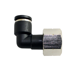 STC FE 6mm R1/4 K Female Elbow- Push-In Air Fitting, R1/4,0-180 psi