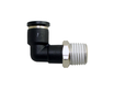STC ME 4mm R1/4 K Male Elbow- Push-In Air Fitting, R1/4,0-180 psi