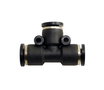 STC TU 8-6mm K Tee Union Reducer, Push-In Air Fitting, 0-180 psi