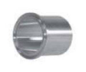 3/4" Sanitary Solutions SS14MPW-0.75-316L, Heavy Wall Tank Weld Ferrule, 316 Stainless Steel