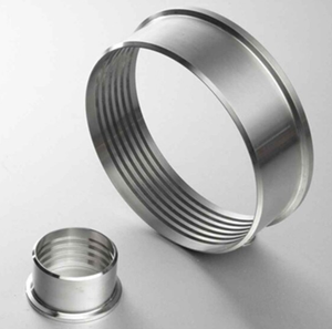 2-1/2" Sanitary Solutions SS14RMP-2.5-316L, Roll-On Expanding Ferrule, 316 Stainless Steel