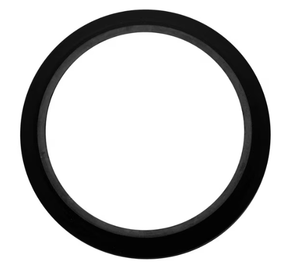 1-1/2" Sanitary Solutions SS40BS-F-1.5, Black Flat BUNA Bevel Seat Gasket