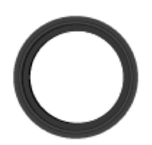 Sanitary Solutions SS40MPG-PS, Poly Steel PTFE/316L Metal Detect Gasket - Type 1