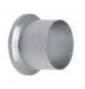 3" Sanitary Solutions SSL14AM7-3-316L, Long Buttweld Ferrule, 316 Stainless Steel
