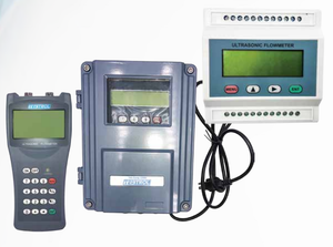 Tek-Trol Tek-Clamp 1200A-S2 Ultrasonic Transducers, -1/2" to 4" Pipe (Wall and DIN Controller)