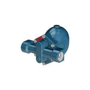 Watson McDaniel FTT Series Float & Thermostatic Steam Trap, Ductile Iron Body, 285 - 300 PSIG PMO, In-Line Pipe, 1" NPT/150# Flange