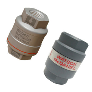Watson McDaniel WT1000/WT1500 Series Thermostatic Steam Trap, Max 125/300 Psig, Stainless Steel, Non-Repairable/Repairable, 1/2", 3/4" NPT