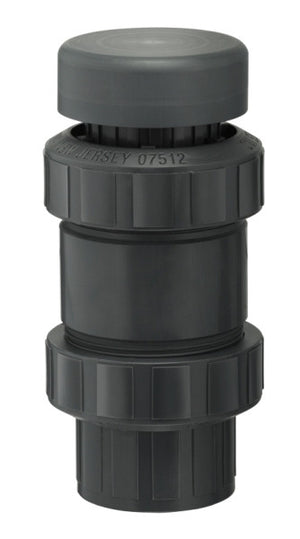 Plast-O-Matic Series VBS- PVC Body, EPDM Seat, Socket, Vacuum Breaker