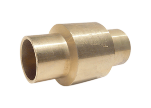 1-1/4" Red White Valve 233AB - Lead Free, Brass, In-Line Check Valve