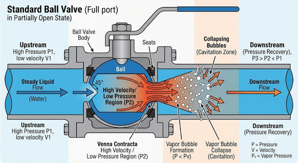 Cavitation in Pipes and Valves: Causes and Solutions