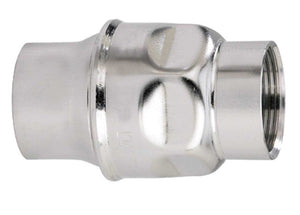 1-1/4" Bonomi S250 - Check Valve, In-Line, Stainless Steel, FNPT Threaded