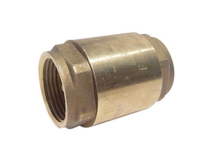 1-1/4" Red White Valve 232AB - Lead Free, Brass, In-Line Check Valve