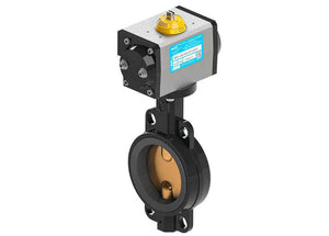 10" Max-Air 100-050-780-S8240-MA - Wafer Style Butterfly Valves, Spring Return Pneumatic, Epoxy Coated Ductile Iron Body, Aluminum Bronze Disc, EPDM Seat