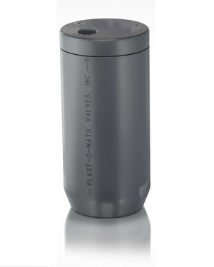 1/2" Plast-O-Matic DGV050EP-PV - Bottom Entry Off-Line, PVC Body, EPDM Seat, Degassing Valve
