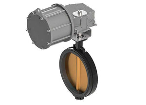 18" Max-Air 180-050-780-S8230-MA - Wafer Style Butterfly Valves, Spring Return Pneumatic, Epoxy Coated Ductile Iron Body, Aluminum Bronze Disc, EPDM Seat