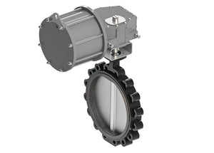 18" Max-Air 180-051-579-S8230-MA - Lug Style Butterfly Valves, Spring Return Pneumatic, Epoxy Coated Ductile Iron Body, Stainless Steel Disc, EPDM Seat