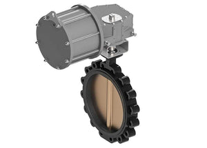 20" Max-Air 200-051-263-S8230-MA - Lug Style Butterfly Valves, Spring Return Pneumatic, Epoxy Coated Ductile Iron Body, Ductile Iron Nickel Plated Disc, BUNA Seat