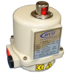 AVCO P0300 Electric Actuators - Quarter Turn, On/Off, 120 VAC, NEMA 4X