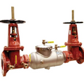 Apollo 4ALF-200-03, Stainless Steel, Backflow Preventer, Reduced Pressure Zone (RPZ) Assembly with OSY Gates, Lead Free