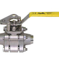 Apollo 86A-500 Series - 3 Piece, Stainless Steel, Full Port, Schedule 40 Butt-Weld, Ball Valve