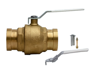 Bonomi 1670XLC LF Ball Valve, Full Port, Lead-Free Brass, XLC EURO-PRESS Connection